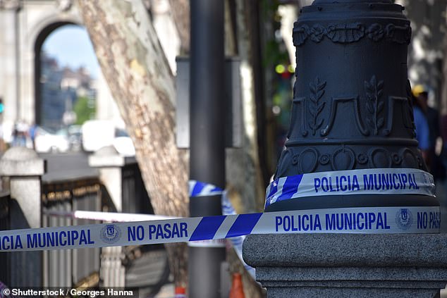 The shocking incident has sparked outrage in Spain, with politicians condemning the treatment of the suspected thief and demanding an immediate investigation