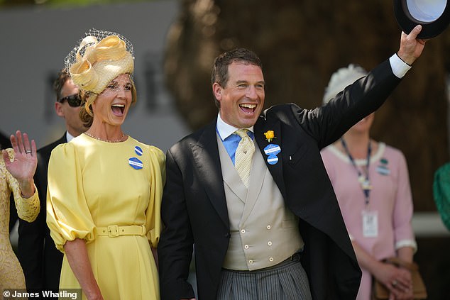 The couple, who have now been dating for more than a year, have put on a loved-up display at this year's races