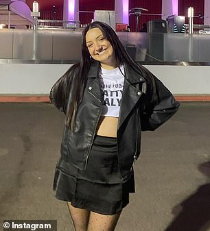 Sound Talent Group booking assistants Emma Huke, 25, (pictured) and Kendall Fortner, 24, were killed in the crash