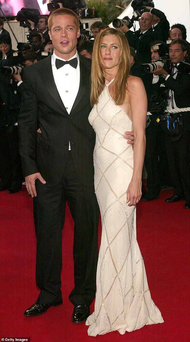 Wow, is Brad stupid - stupider than rumored, more immature than ever suspected, and way meaner than his ex Jennifer Aniston implied when she told Vanity Fair that he was 'missing a sensitivity chip.' (Pictured: Brad and Jennifer in 2004).