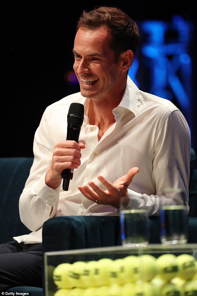 Sir Andy was in fine form as he spoke about his tennis career and, at times, his personal life