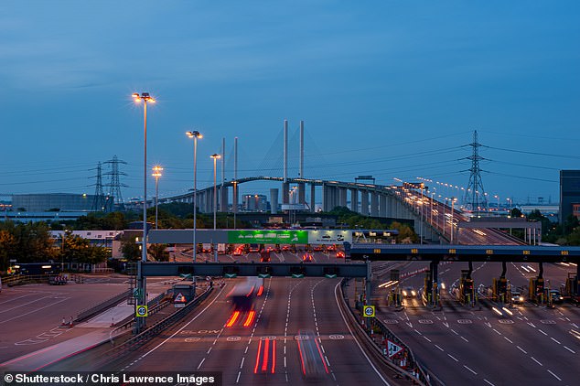 On average, 150,000 vehicles use the crossing daily. However, busier periods can see this figure rise to 180,000, which Greenwood said is 'well in excess of the crossing's design capacity'