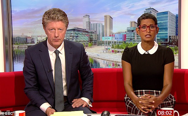 It was claimed that staff are feeling increasingly 'uneasy' around Frediani, with tensions between hosts Charlie Stayt and Naga Munchetty also reportedly at a high