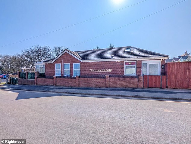 The two-bedroom bungalow with its ideal location is on sale for £275,000