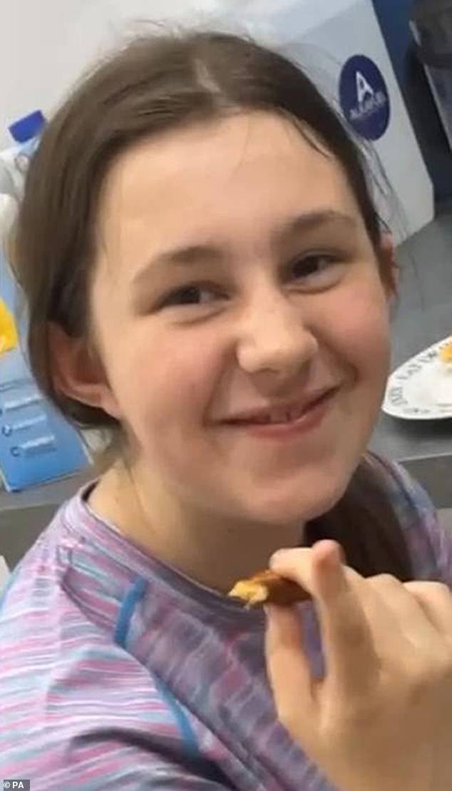 The 12-year-old was commended at Notre Dame Catholic College, in Everton, where she was a pupil, for her kindness to others before her death