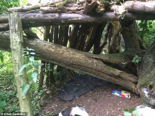 Chris, who has run the farm for 38 years alongside his wife Lianne, 67, has even found an encampment in the woods close to his home ¿ complete with water bottles and food wrappers showing people had been living there