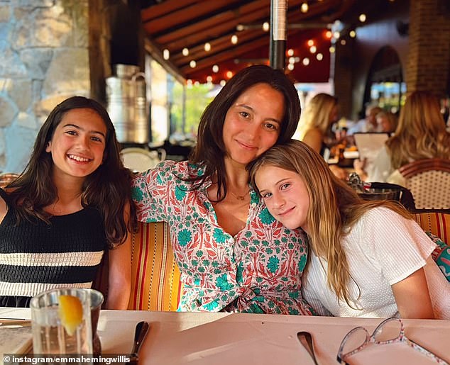 She also expressed at the time that she doesn't 'shield' her daughters from their dad's diagnosis