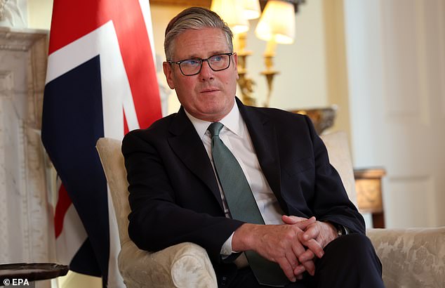 Sir Keir (pictured) insisted the deportation scheme was a £700million 'gimmick' which did nothing to cut migrant Channel crossings