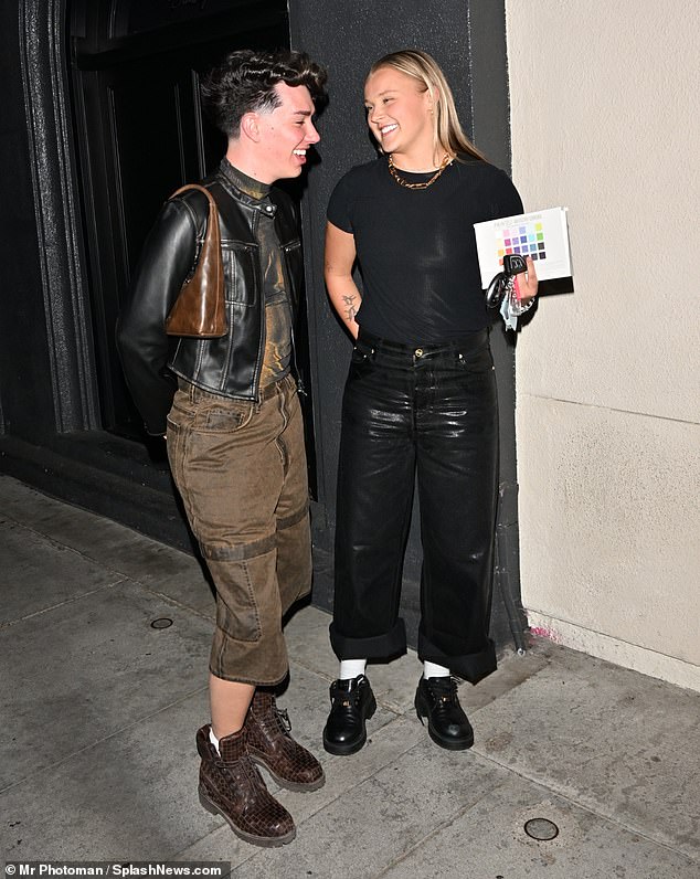 And speaking to TMZ while enjoying dinner with pal James Charles on Wednesday, JoJo said said things between herself and Chris, 32, are 'going great'