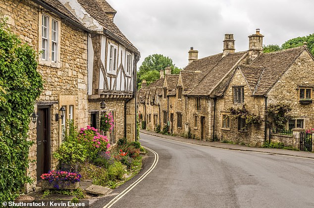 The picturesque village has a population of just 400 people
