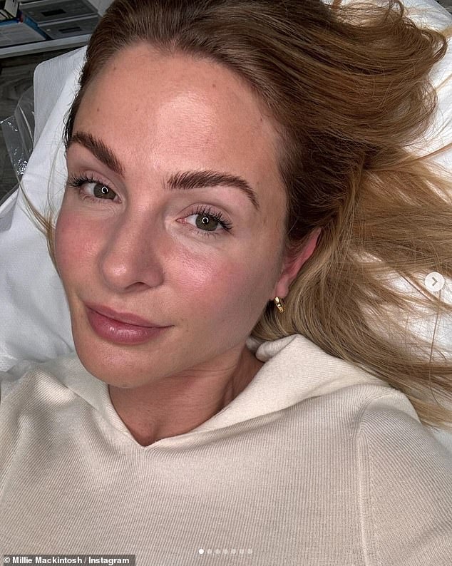 Amid her lavish life with fellow MIC alum husband Hugo Taylor, Millie has kept herself looking fresh via tweakments