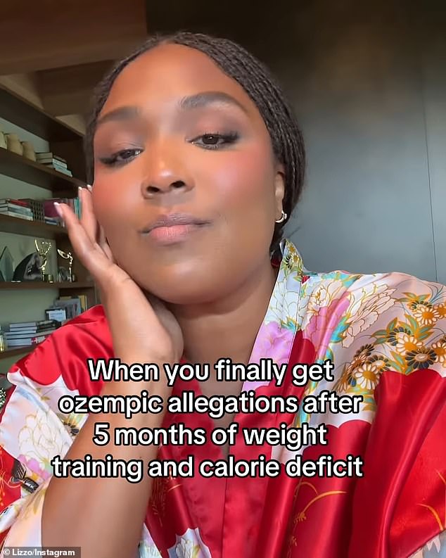 Last year, the singer had shut down allegations that she was taking Ozempic in order to achieve her slimmer figure