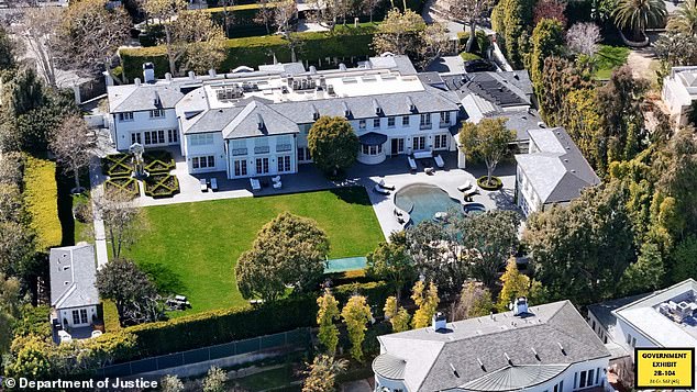 Comb's Holmby Hills mansion is still on the market for $61.5 million
