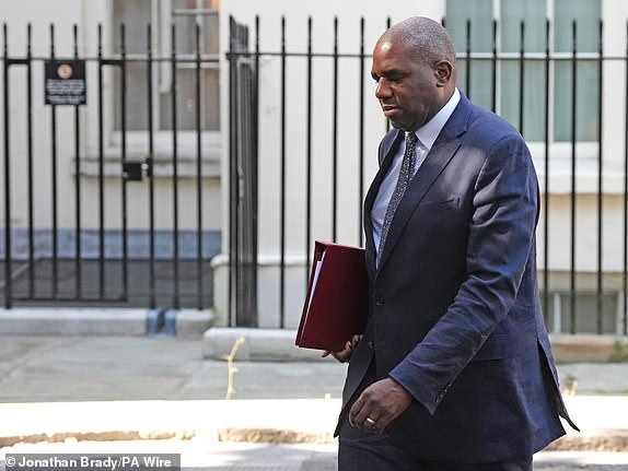 Foreign Secretary David Lammy leaves Downing Street, London. Prime Minister Sir Keir Starmer has called an emergency Cobra committee today to discuss the security situation in the Middle East, the PA news agency understands. Picture date: Wednesday June 18, 2025. PA Photo. Photo credit should read: Jonathan Brady/PA Wire