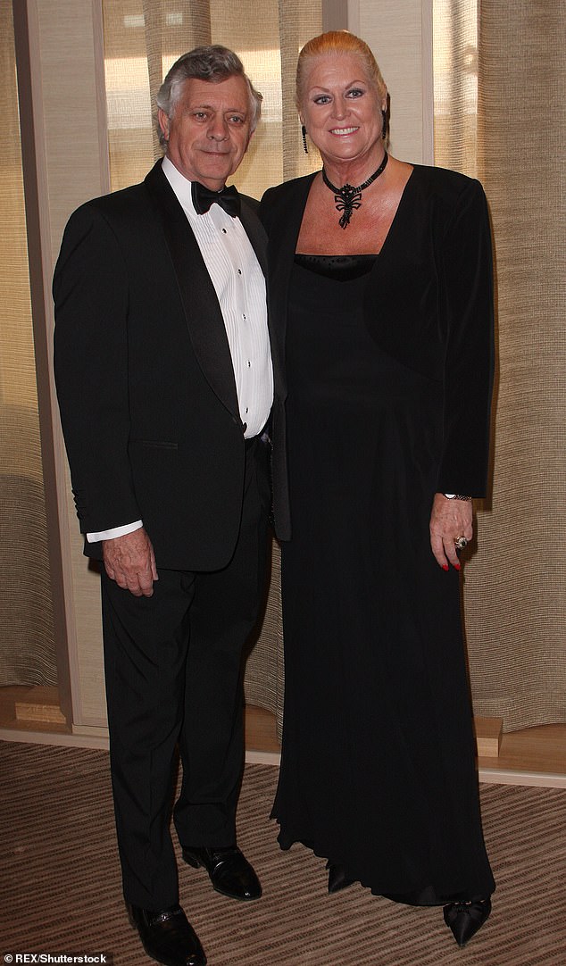 According to The Sun, Kim's family have taken exception to the comments while her husband Peter (pictured with Kim in 2010) is said to be upset