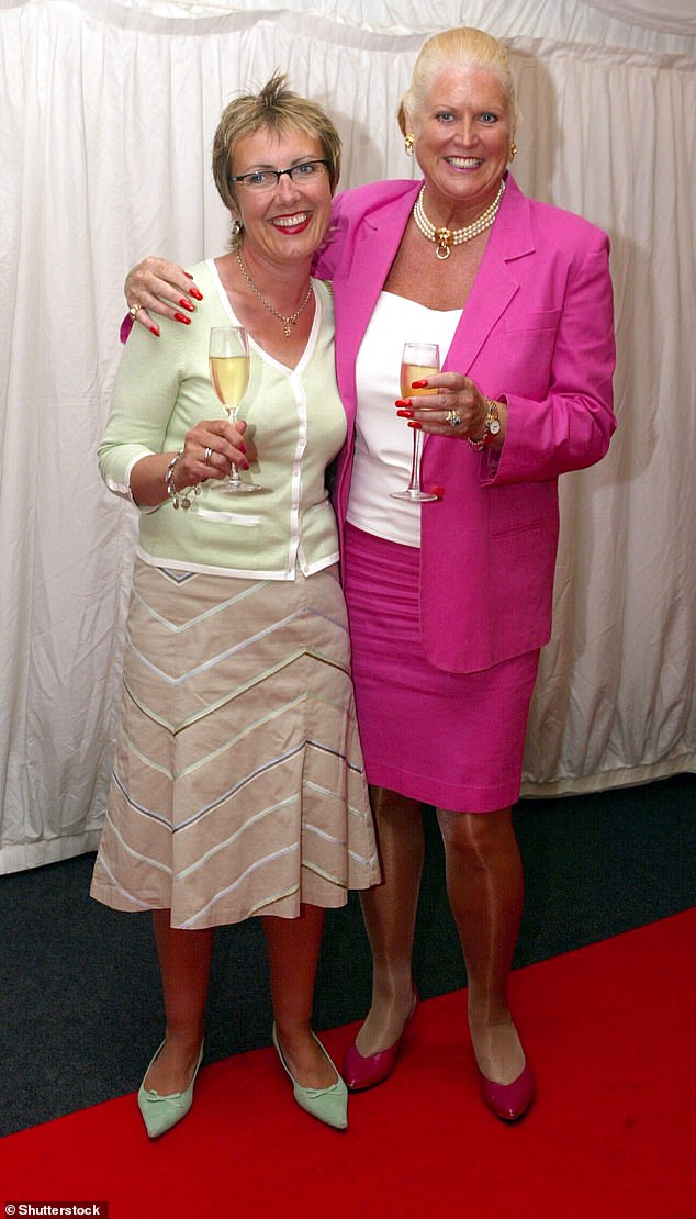 Aggie referred to her co-star as a 'tormented soul' after their two-decade feud and accused her of 'pushing her to the ground'