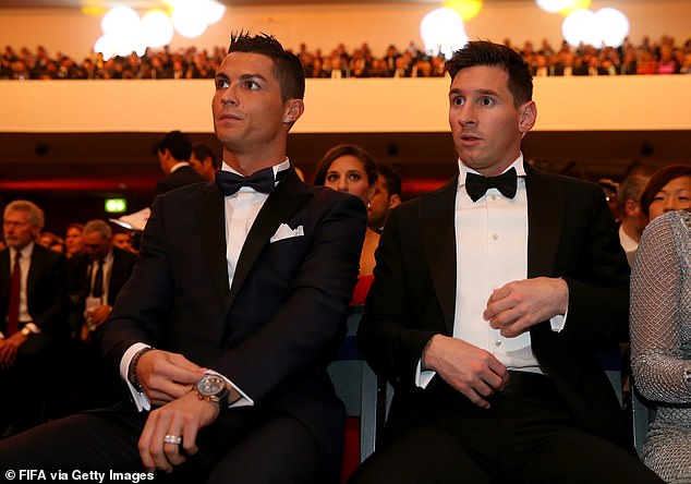 In the Ballon d'Or stakes, Messi holds eight with Ronaldo his closest challenger on five