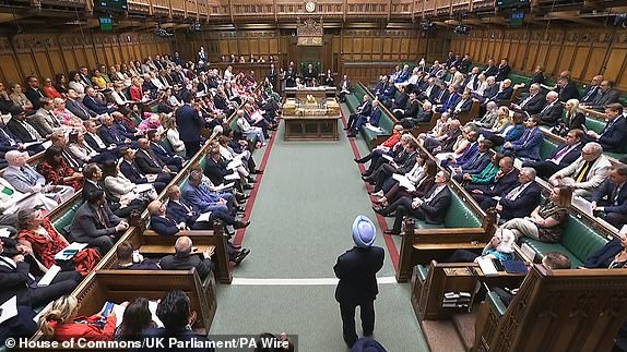 Screen grab of MPs in the House of Commons, London, on the third reading of the assisted dying Bill, ahead of a debate on the Terminally Ill Adults (End of Life) Bill in the House of Commons. Picture date: Friday June 20, 2025. PA Photo. Photo credit should read: House of Commons/UK Parliament/PA Wire