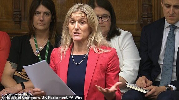 Screen grab of Labour MP Kim Leadbeater makes a statement in the House of Commons, London, on the third reading of the assisted dying Bill, ahead of a debate on the Terminally Ill Adults (End of Life) Bill in the House of Commons. Picture date: Friday June 20, 2025. PA Photo. Photo credit should read: House of Commons/UK Parliament/PA Wire