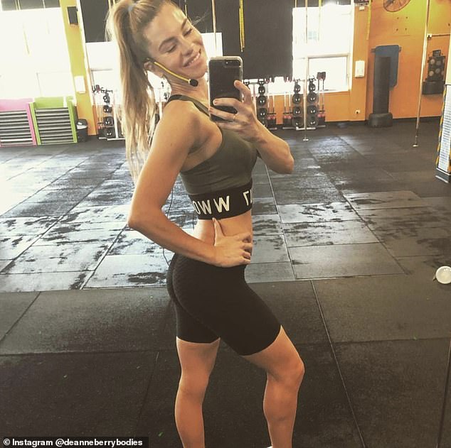 Taking to Instagram, she showed off her incredible abs and toned waistline two decades after her dance moves catapulted her to global fame