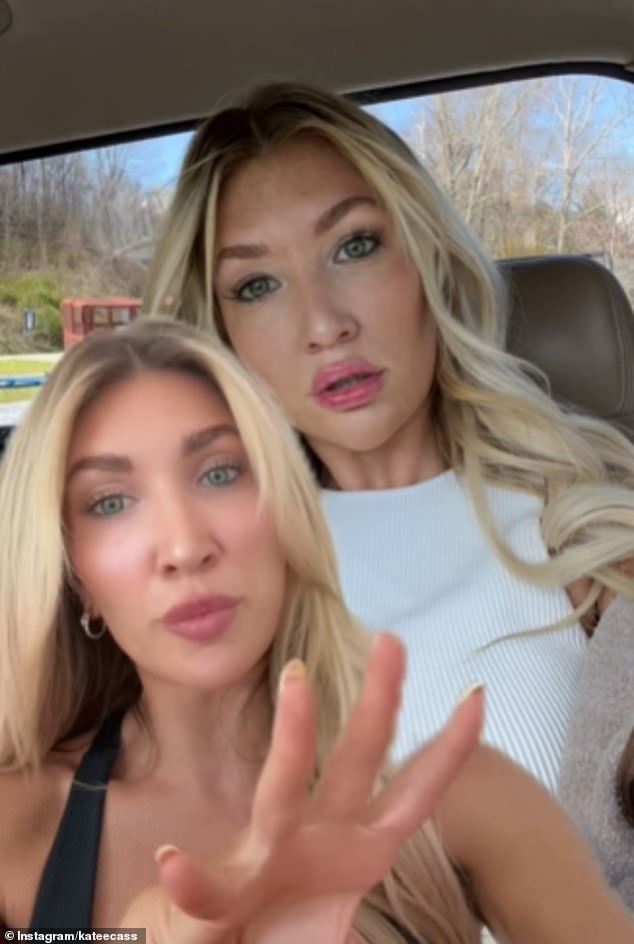 Kate candidly admitted she went 'overboard' and ended up with a 'frozen' face (above) from undergoing too many filer enhancements, which she said aged her face