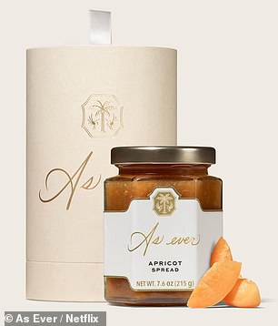As Ever apricot spread in keepsake packaging
