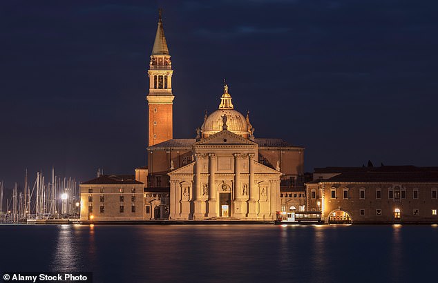 According to an insider, Bezos' $500 million superyacht, Koru, will be moored off the coast of San Georgio Maggiore island, which is home to the famous Basilica of San Giorgio Maggiore
