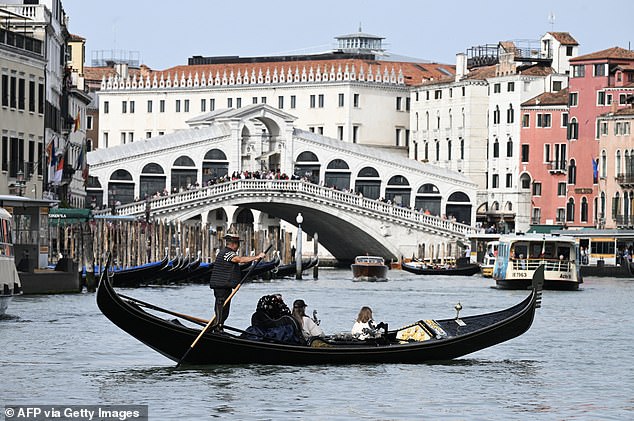 The insider shared that the island is 'off-limits to visitors' from June 24 to June 29, with the mayor believing that the wedding will take place on Jeff's yacht (stock image)