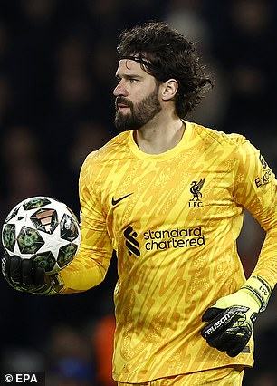 Alisson Becker joined Liverpool for £67m in 2018