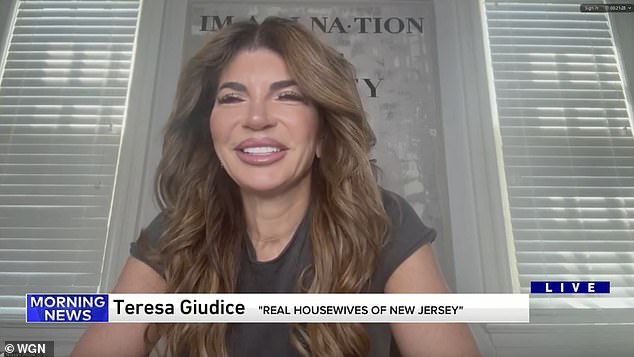 The interview on Chicago's WGN News began pleasantly enough as the star was asked if she would be appearing in The Real Housewives of] New Jersey reboot, to which she responded: 'I hope. I’m the OG, yes. So we’ll see what happens'