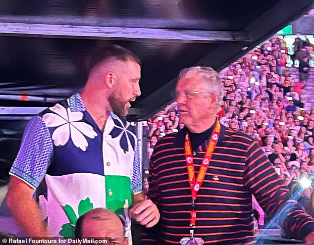 Scott has been a fixture by his daughter's side throughout her sold-out Eras tour and was even seen watching Taylor perform, alongside her boyfriend Travis Kelce in Argentina