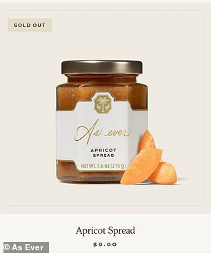 Apricot spread