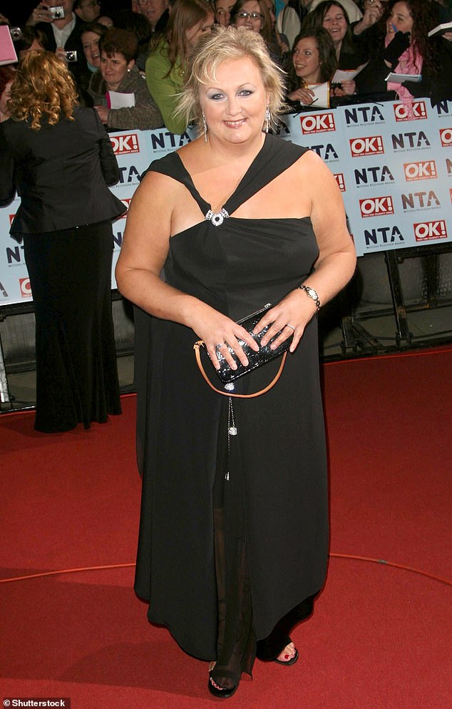 The star also admitted she was stilling learning to battle 'negative thoughts' about her appearance after embracing a healthier lifestyle and regular work outs (pictured 2006)
