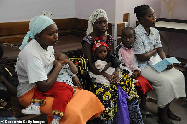 The administration continued providing HIV prevention measures to pregnant and lactating women, but excluded gay men (Pictured: A community outreach center that offered free HIV counseling and testing)
