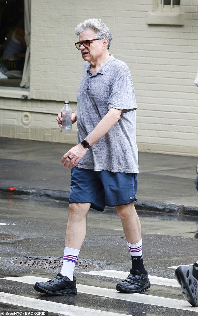 The iconic actor, now 65, turned heads during a brisk walk through the West Village¿looking shockingly thin and nearly unrecognizable