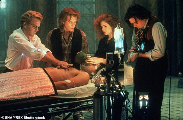 It also marked a major departure from his heftier appearance in 1990's Flatliners, where he starred alongside Julia Roberts , Kevin Bacon, and Kiefer Sutherland