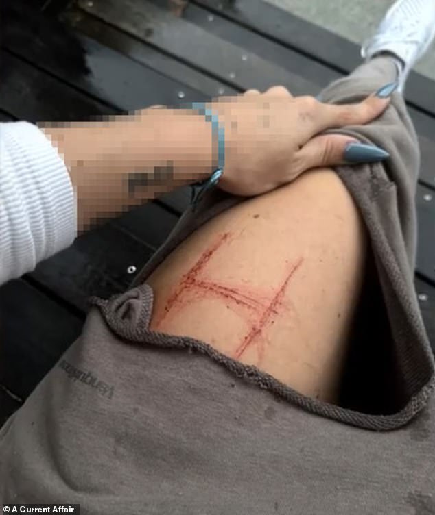 Henri's victim, who cannot be named for legal reasons, appeared on Nine's A Current Affair on Thursday night, where she detailed another harrowing incident that occurred while Thynne was behind bars