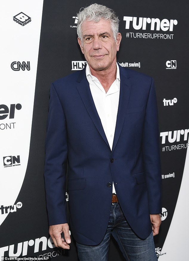 Bourdain was known for starring in shows such as Travel Channel's No Reservations and Parts Unknown for CNN before his tragic death by suicide in 2018 at 61; seen in 2016 in NYC