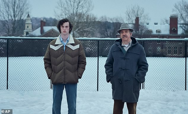 Sessa began his film career by portraying teenager Angus Tully in The Holdovers (2023) alongside Paul Giamatti (R) and Da'Vine Joy Randolph