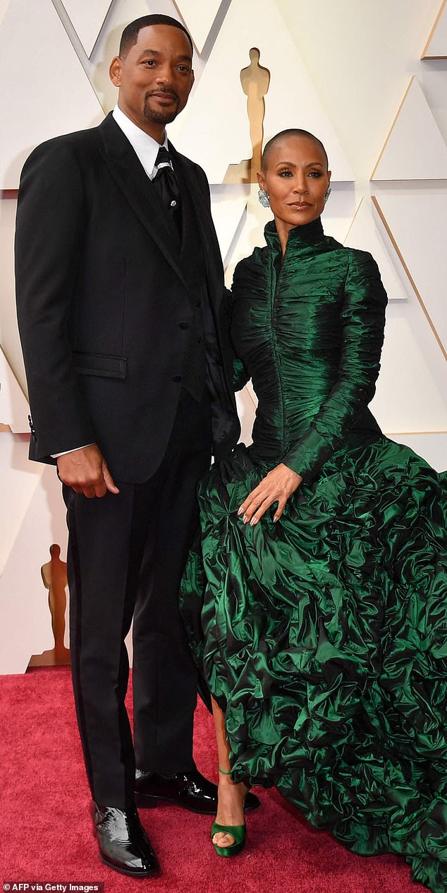 At the time, Will's wife Jada had recently revealed that she was suffering alopecia and had shaved her head