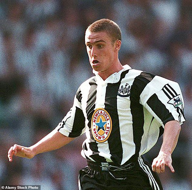 The former player made 200 appearances at Newcastle United before moving to Sunderland in 1997 after signing a £2.5million deal