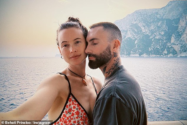 Earlier in the week, Prinsloo posted a sweet selfie of herself and Levine, writing LOML (Love of my Life) next to it