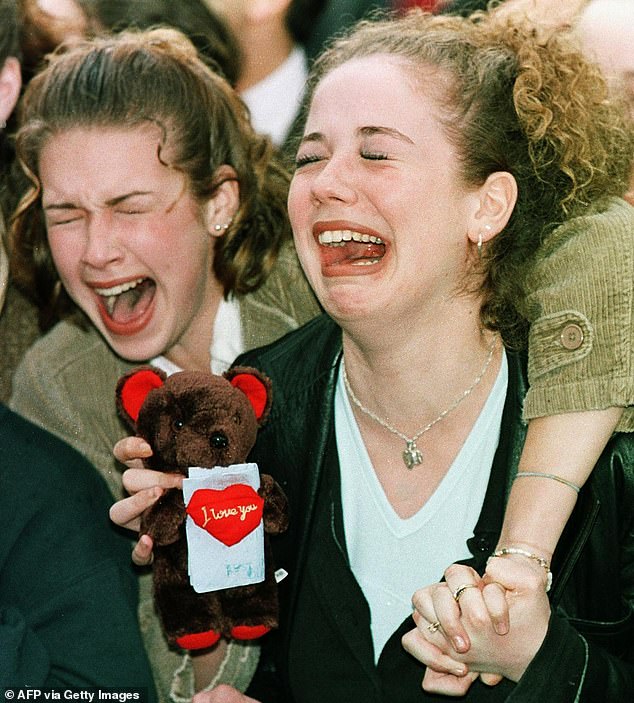 Teenage girls went wild for young Prince William when he visited Vancouver in March 1998