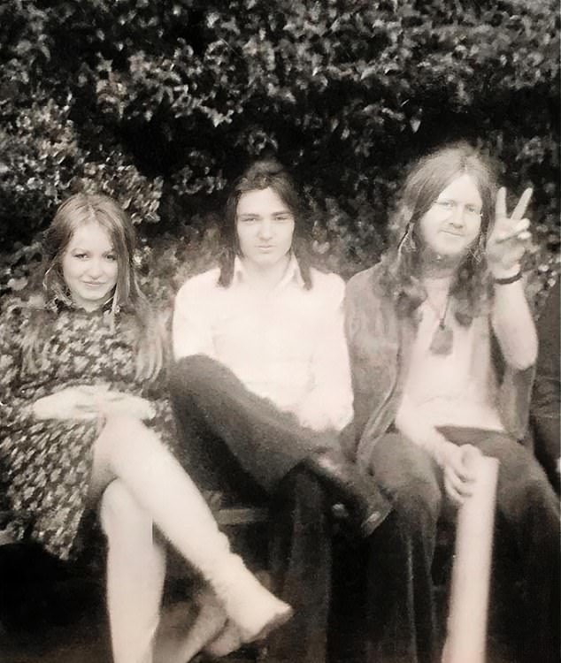 Even in her youth Mary (left) resisted smoking