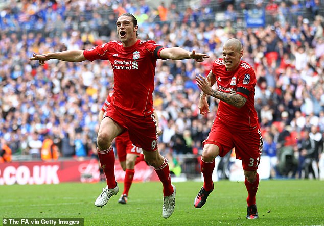 The 36-year-old started his career at Newcastle before earning a £35m move to Liverpool