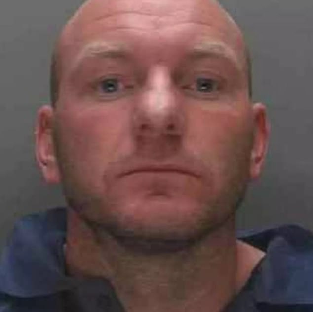 Liverpool Crown Court was told victim Mr Siner refused to help Merseyside Police with their enquiries, such is the fearsome reputation of Tony and his fugitive accomplice James 'Pancake' Taylor (pictured in a police mugshot)