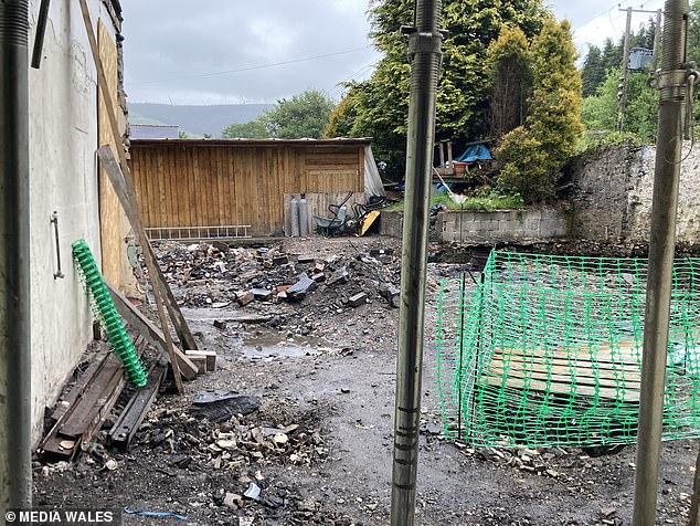 The renovation expert hopes to have the Hendrewen Hotel and pub open at some point within the next year