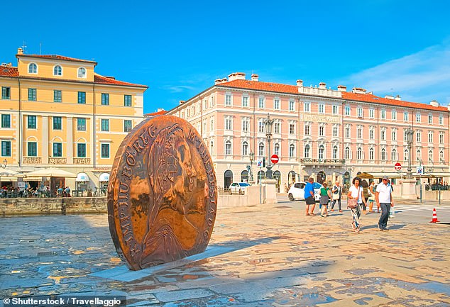 Across the Adriatic Sea, still in Italy, and close to the Slovenian border, Trieste has its own canals and grand piazzas
