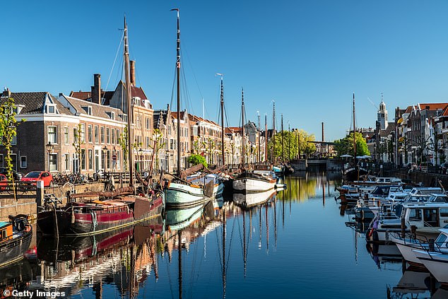 About 40 miles south-east of Amsterdam, Rotterdam is Europe’s busiest port and home to vibrant bars and restaurants