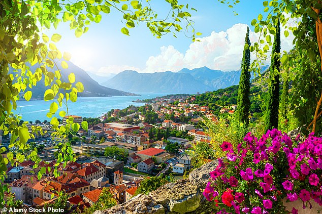 Kotor in Montenegro, south along the Adriatic coast, has a lovely medieval old town featuring squares, narrow lanes, clock towers and St Tryphon Cathedral